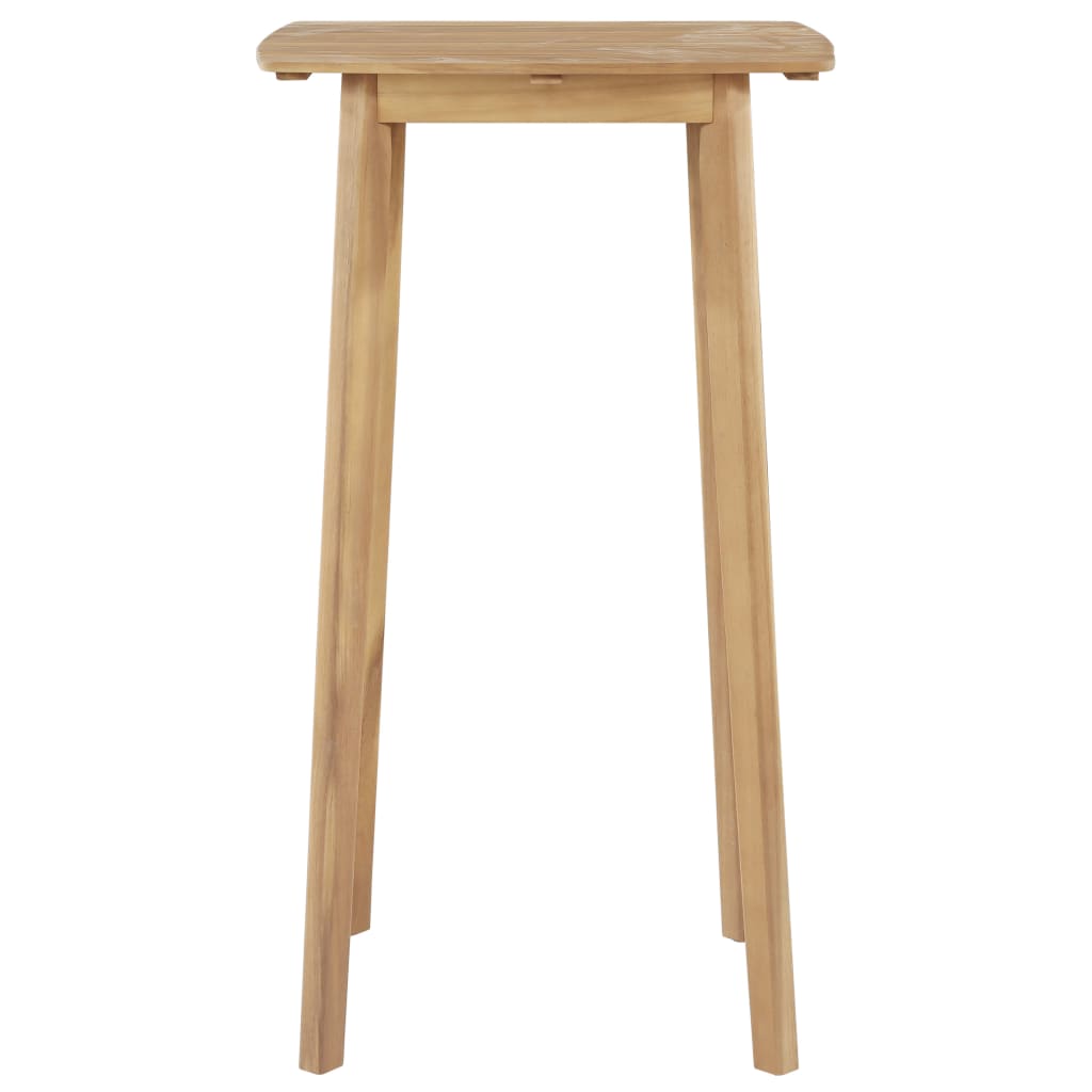Barový stůl 60 x 60 x 105 cm masivní akáciové dřevo