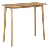vidaXL Bar Table Solid Acacia Wood 120x60x105 cm