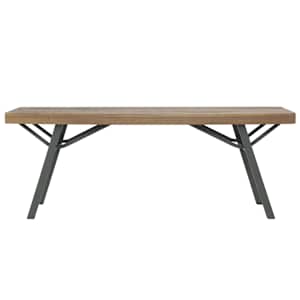 Zahradní lavice 120 cm masivní akáciové dřevo - obrázek 2