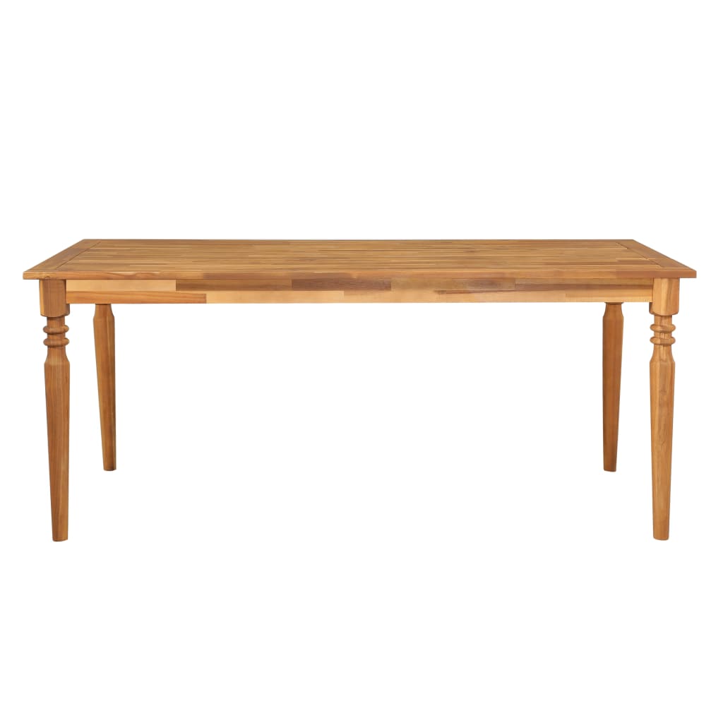 vidaXL Table de jardin 170x90x75 cm Bois d'acacia massif