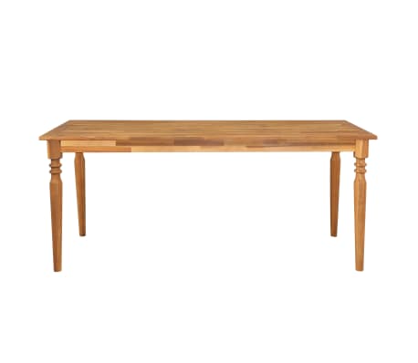 vidaXL Sodo stalas, 170x90x75cm, akacijos medienos masyvas