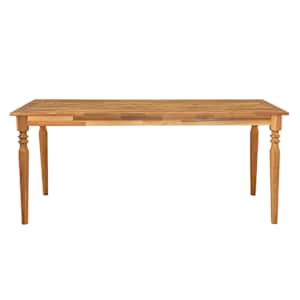 vidaXL Sodo stalas, 170x90x75cm, akacijos medienos masyvas