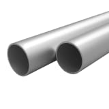 vidaXL Aluminiumsrør 4 stk runde 1m Ø35x2mm