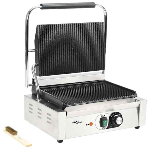 vidaXL sooniline v&otilde;ileivagrill 2200 W 43x30,5x20 cm