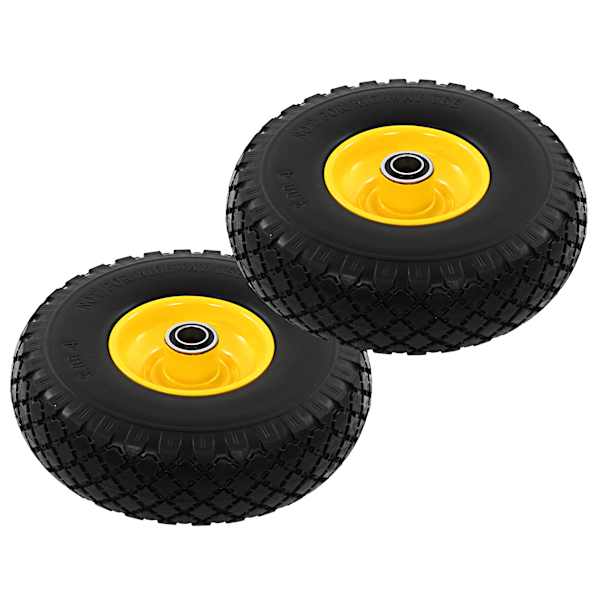 vidaXL pakik&auml;ru rattad, 2 tk, toekas PU 3,00-4 (260 x 85)