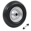 vidaXL aiak&auml;ru ratas teljega, toekas PU 4,00&ndash;8, 390 mm
