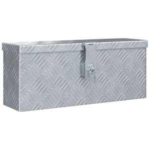 vidaXL alumiiniumist kast 48,5 x 14 x 20 cm, h&otilde;bedane