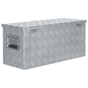 Hliníkový box 80 x 30 x 35 cm stříbrný - obrázek 5