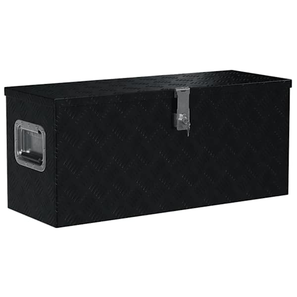 vidaXL alumiiniumist kast 70 x 24 x 42 cm, trapetsikujuline, h&otilde;bedane
