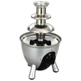 vidaXL Schokoladenbrunnen Edelstahl Silbern 60 W