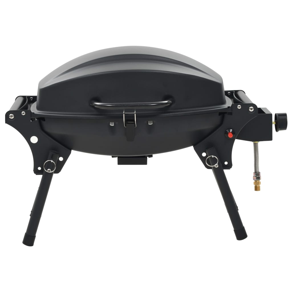 LEX Barbecue à gaz portatif avec zone de cuisson Noir - Qqmora - OVN35632
