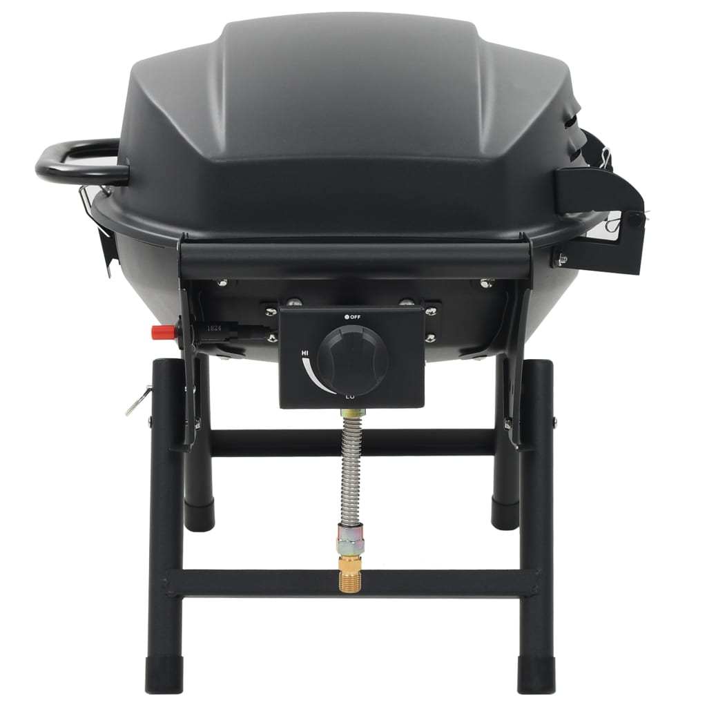 LEX Barbecue à gaz portatif avec zone de cuisson Noir - Qqmora - OVN35632