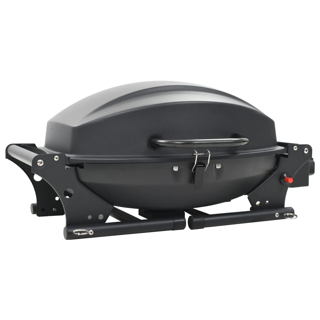 Barbecue E Griglia A Gas Portatile Con Fornello Nero VidaXL 19 width=274