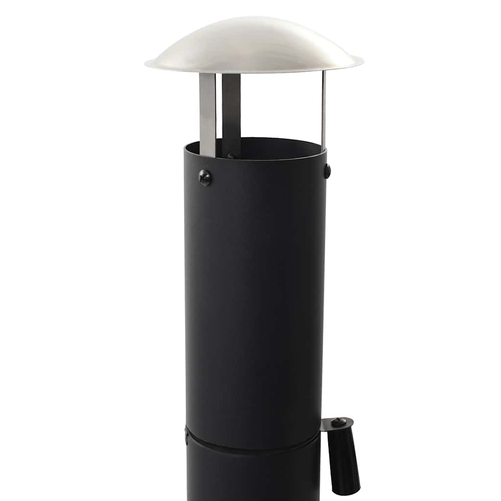 Forno Pizza Esterno A Carbonella Con Pietra Refrattaria VidaXL 16 width=274