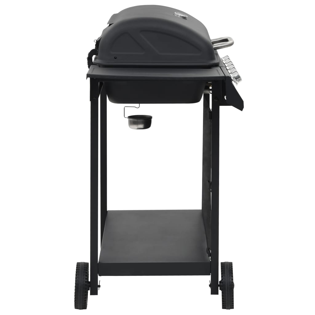 Thumbnail - vidaXL Gasgrill mit 6 Flammen Stahl Schwarz