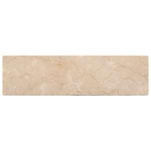 Umyvadlo 45 x 30 x 12 cm mramor krémové s vysokým leskem - obrázek 6