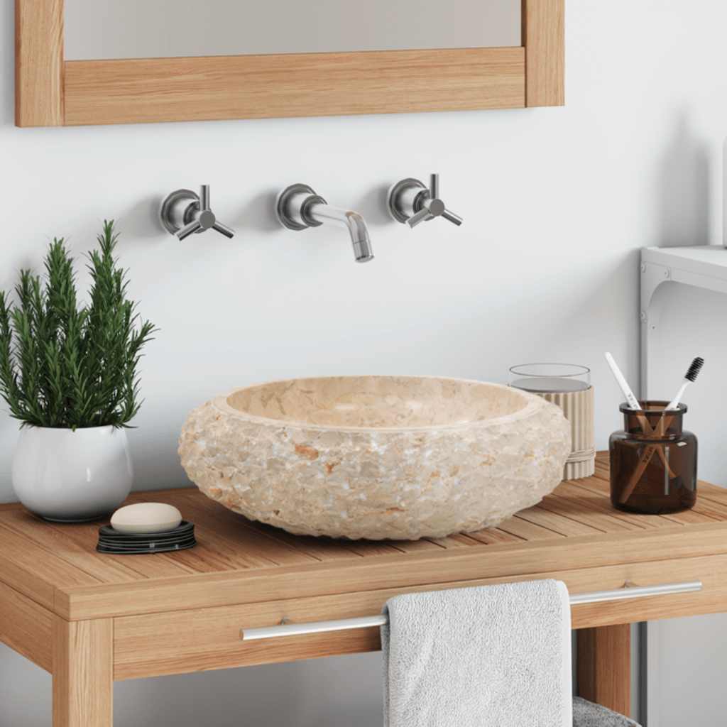 Bathroom Basin, Vessel Sink, Handmade, Naturally Varied Shape and Color Tone vid - Picture 15 of 35