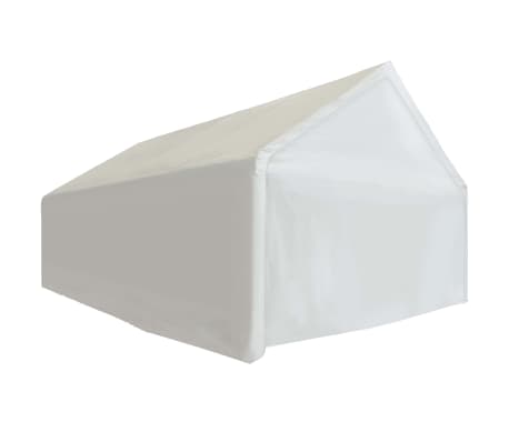 vidaXL Tente de rangement PE 4 x 8 m Blanc