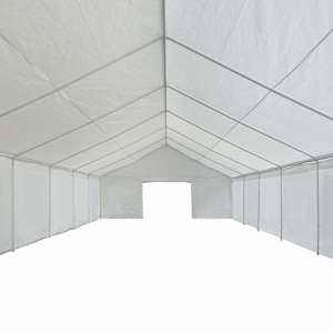 Úložný stan PE 6 x 12 m bílý - obrázek 5