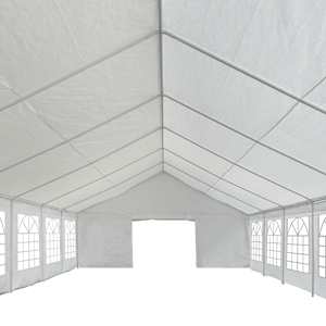 Party stan PE 5 x 8 m bílý - obrázek 4