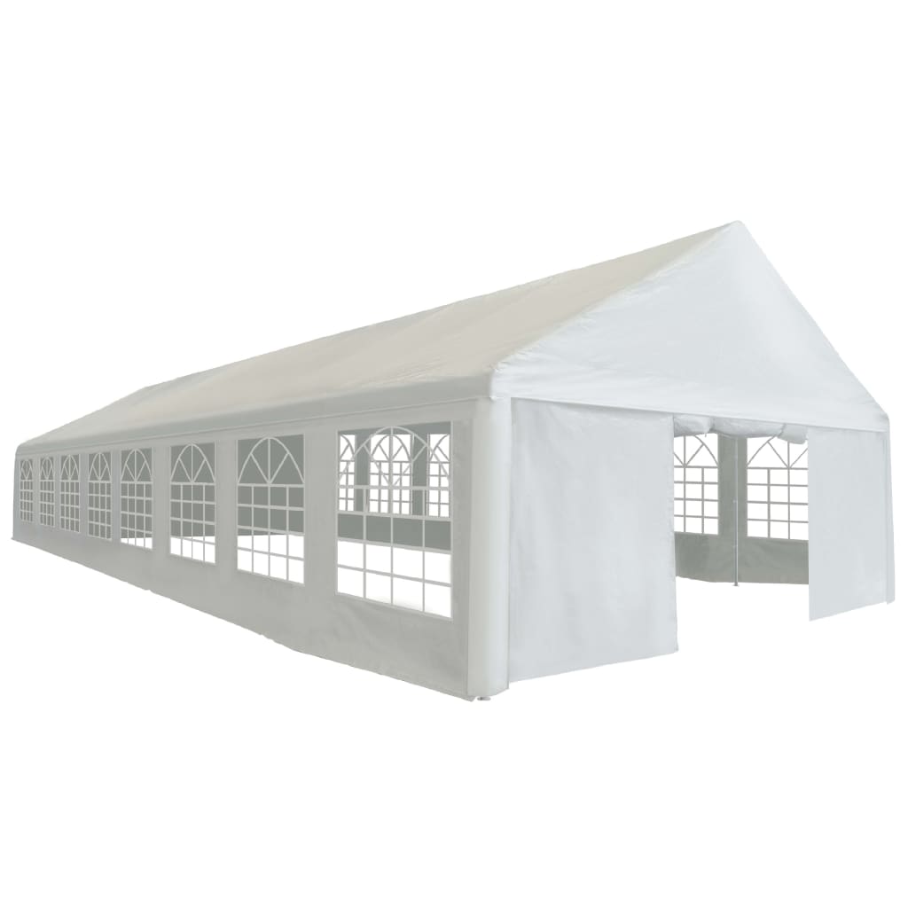 

vidaXL Partytent 6x16 m PE wit