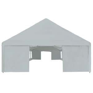 Party stan PE 6 x 12 m šedý - obrázek 3