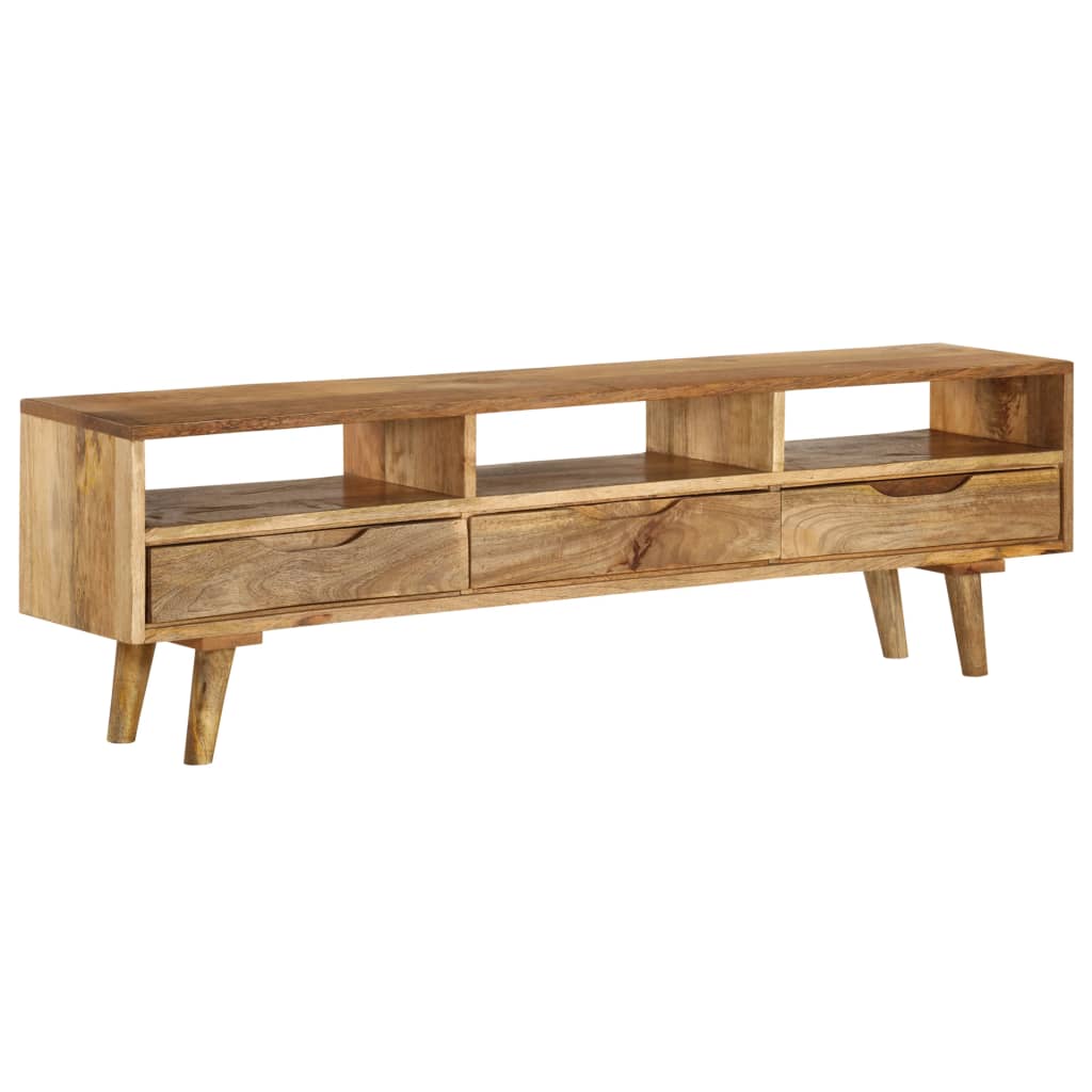 

vidaXL TV Cabinet Solid Mango Wood 55.1"x11.8"x16.1"
