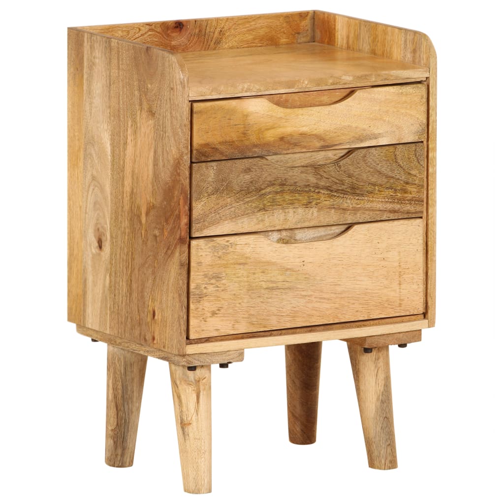 Noční stolek z masivního mangovníkového dřeva 40 x 30 x 59,5 cm