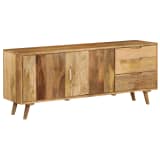 vidaXL Sideboard Solid Mango Wood 170x40x70 cm