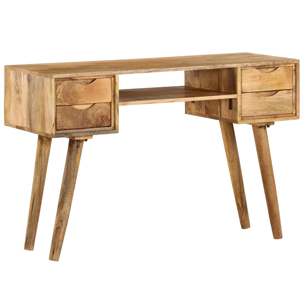Writing Desk Solid Mango Wood 115x47x76 cm