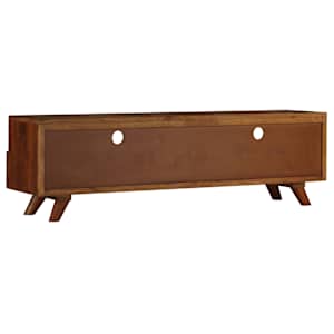 TV stolek 140 x 30 x 40 cm masivní recyklované dřevo - obrázek 2