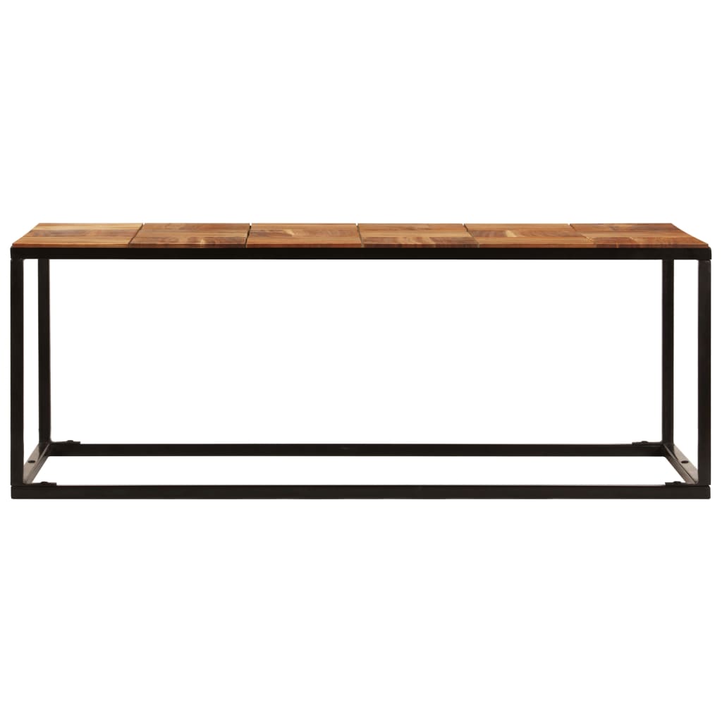 Thumbnail - vidaXL Couchtisch 110x60x40 cm Massivholz Akazie und Stahl