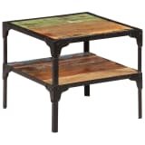 vidaXL Side Table Solid Reclaimed Wood 45x45x40 cm