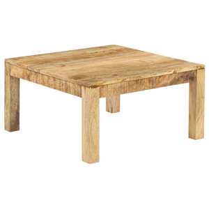 Konferenční stolek 80 x 80 x 40 cm masivní mangovníkové dřevo - obrázek 12