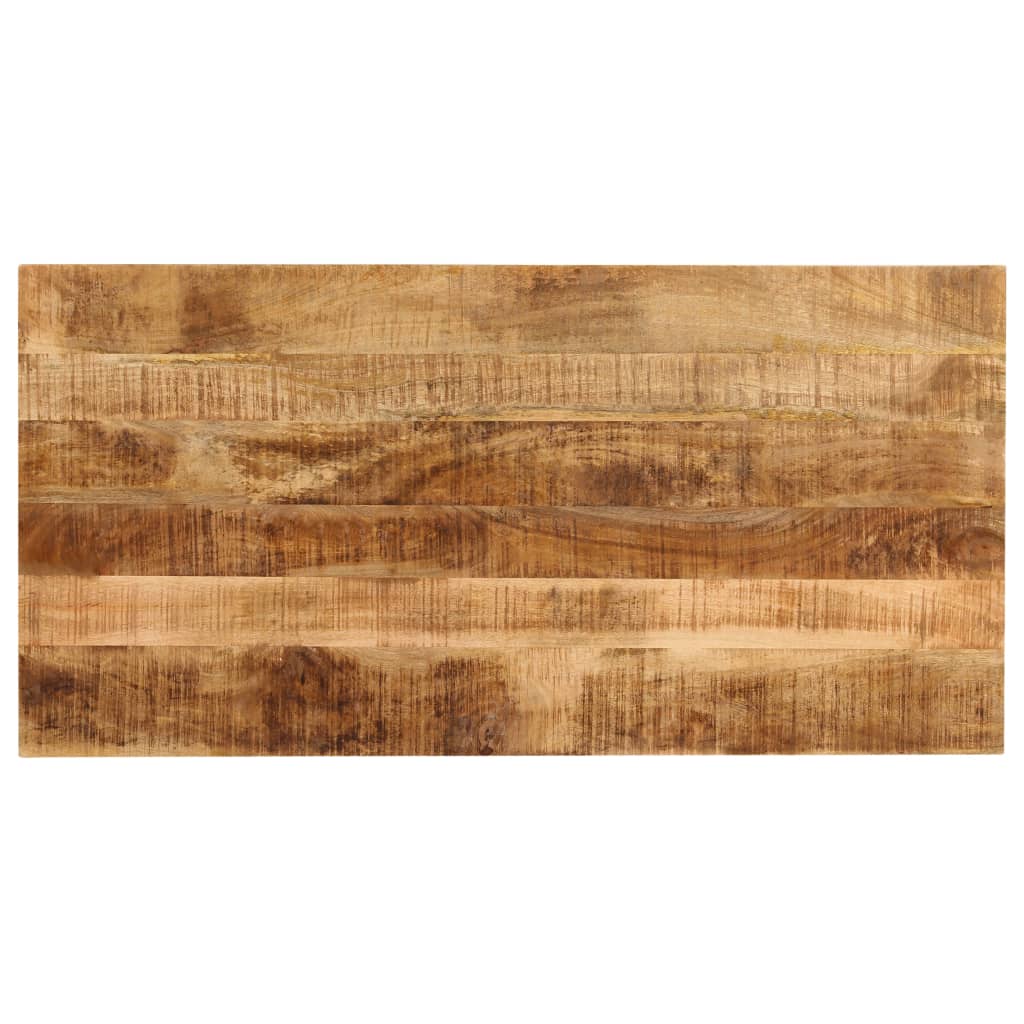 vidaXL Mesa de comedor de madera de mango maciza 120x60x76 cm