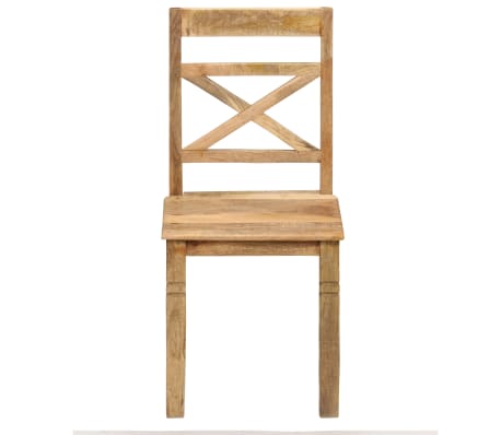 vidaXL Blagovaonske stolice 2 kom od masivnog drva manga