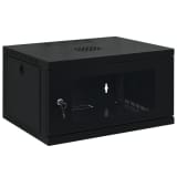 vidaXL Omrežna omarica 6U 19" IP20 550x450x368 mm