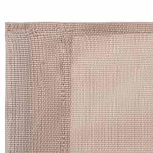 4dílná zahradní sedací souprava textil a ocel krémová - obrázek 5