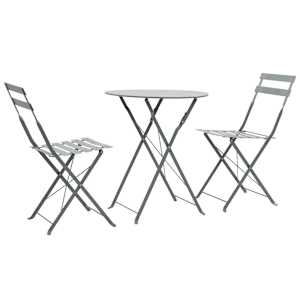 vidaXL 3-osaline bistrookomplekt, teras, hall