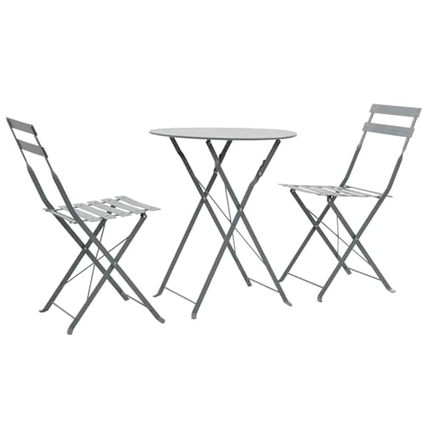 vidaXL 3-osaline bistrookomplekt, teras, hall