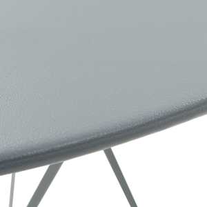 3dílný bistro set ocelový černý - obrázek 4