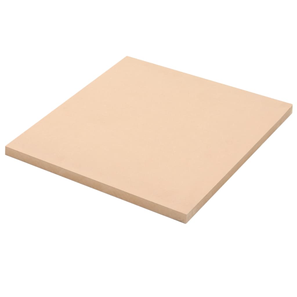 vidaXL Plaques de MDF 4 pcs Carré 60x60 cm 25 mm