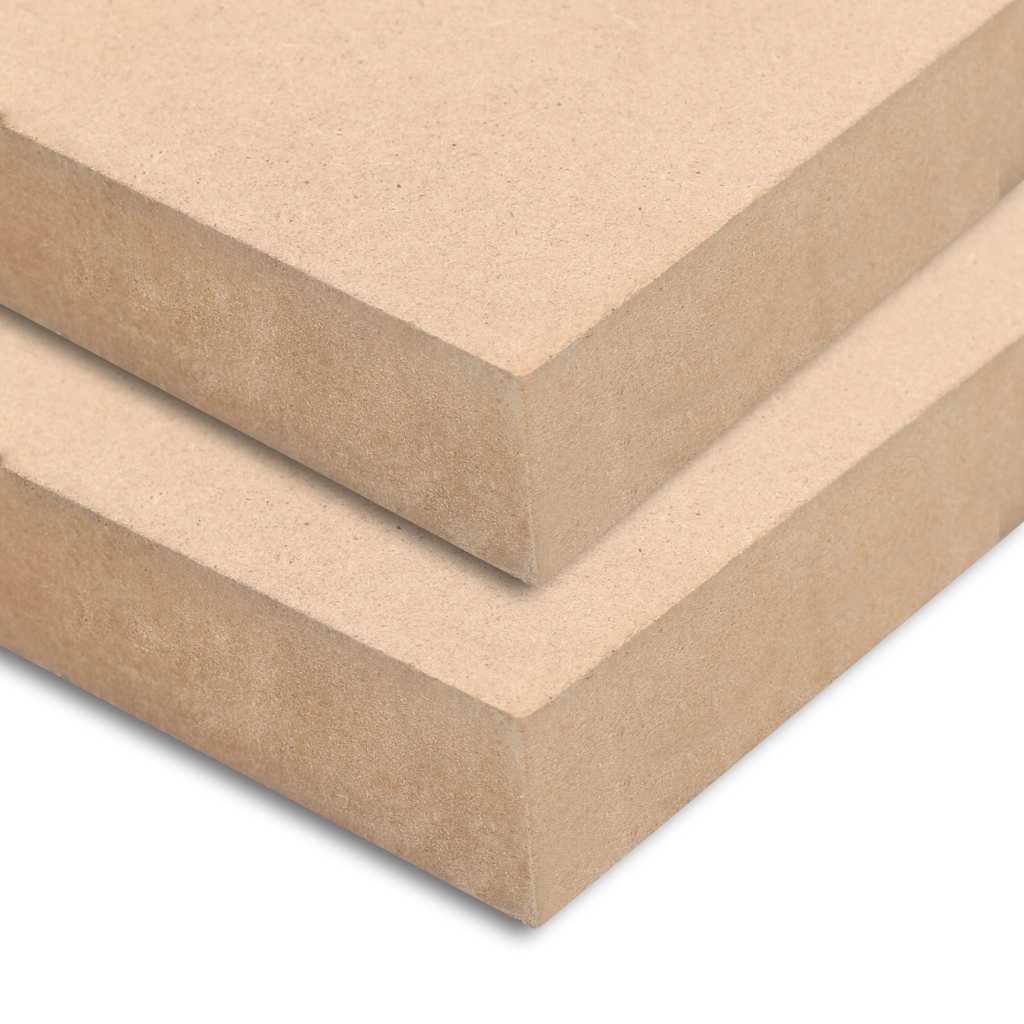 vidaXL MDF plaat rechthoekig 120x60 cm 25 mm