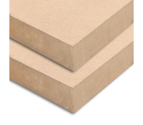 vidaXL MDF plaat rechthoekig 120x60 cm 25 mm