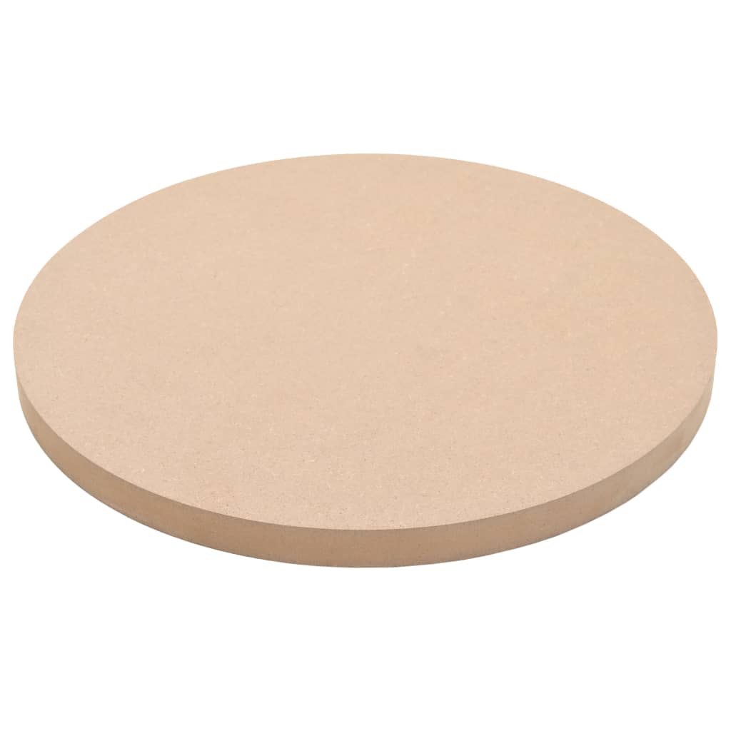 vidaXL Table Top Round MDF 400x18 mm