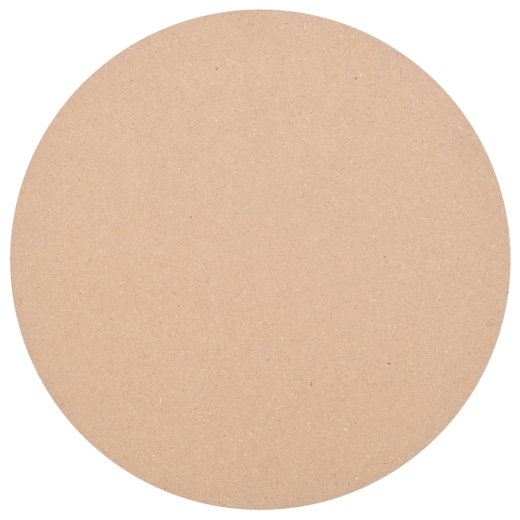 vidaXL Dessus de table Rond MDF 600 x 18 mm