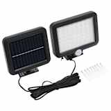 vidaXL Solární lampa s čidlem pohybu LED světla bílá
