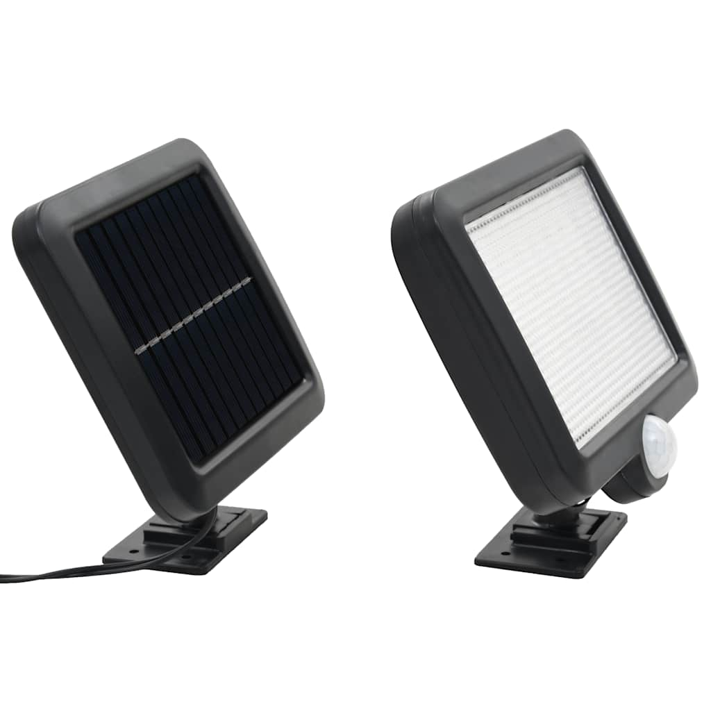 

vidaXL Solarlamp met bewegingssensor LED-lichten wit