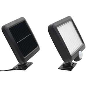 Solární lampa s čidlem pohybu LED světla bílá - obrázek 2