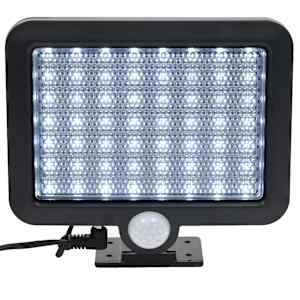 Solární lampa s čidlem pohybu LED světla bílá - obrázek 5